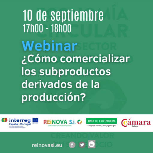 Webinar - How to market the by-products of production?